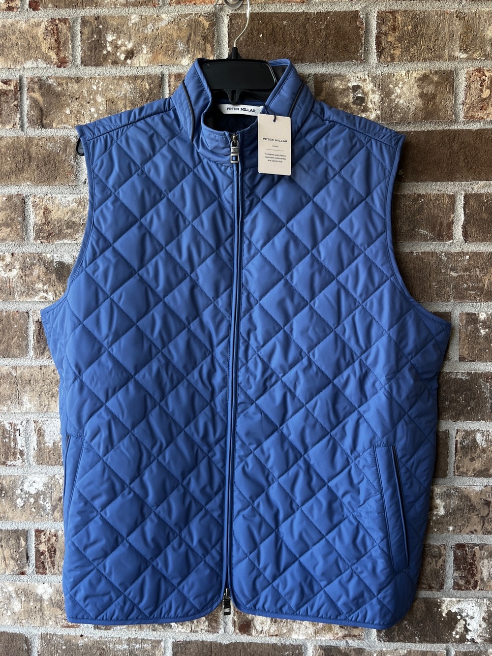 NWT Peter Millar Essex Vest Size XL in Astral Blue